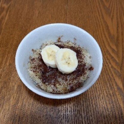 小さい子にはお湯飲みサイズで作りました。
簡単で美味しかったです(*^.^*)